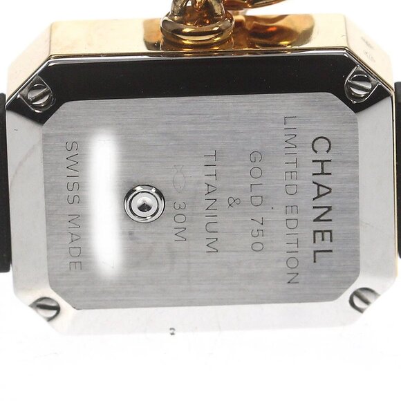 CHANEL Premiere Camellia Collection Black Dial Quartz Ladies Watch - Picture 7 of 9